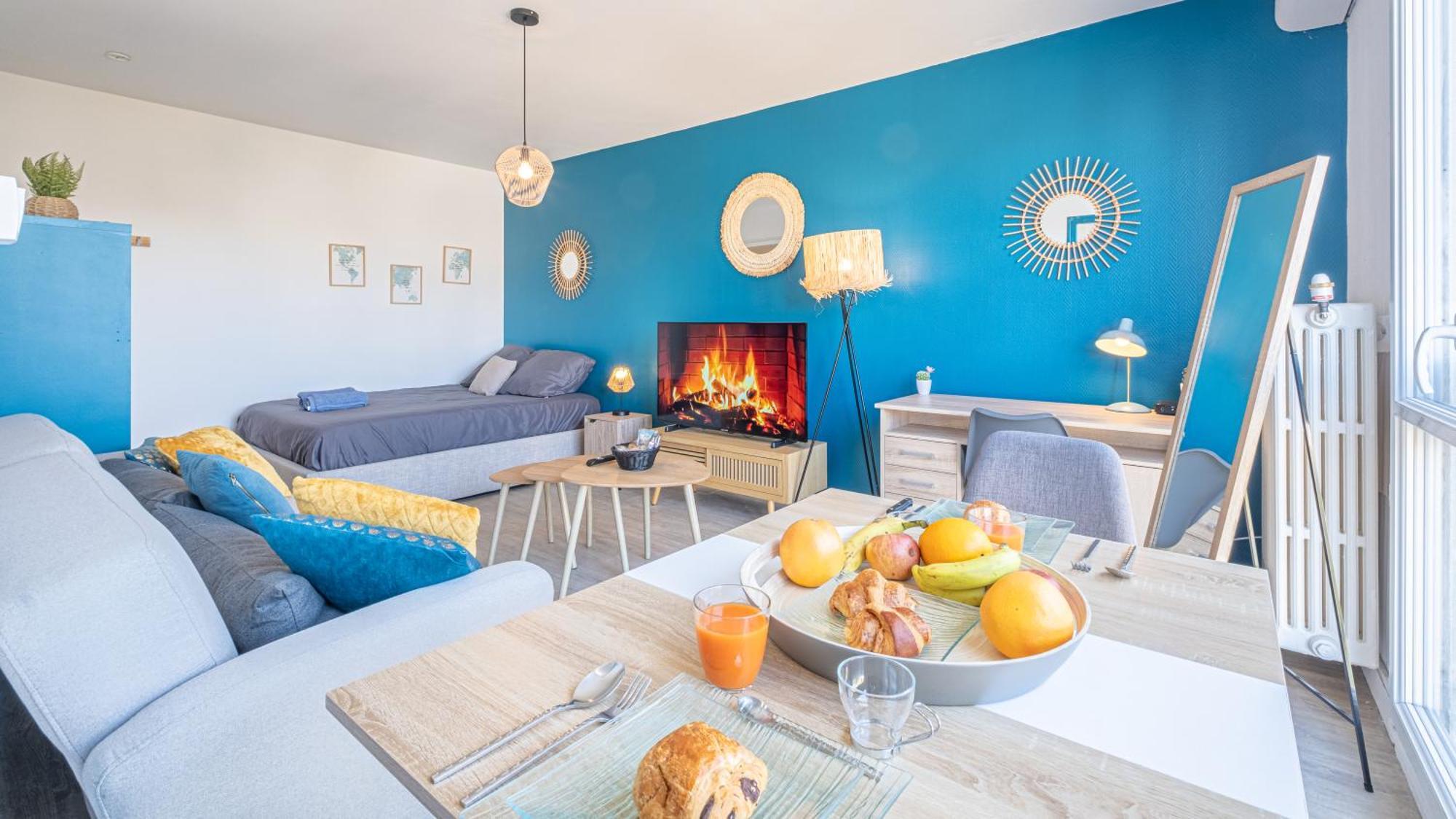 Bleu Paon - Welc'home * Limoges